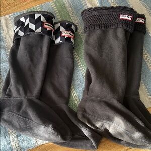 Hunter Gray Boot Socks (2) pairs